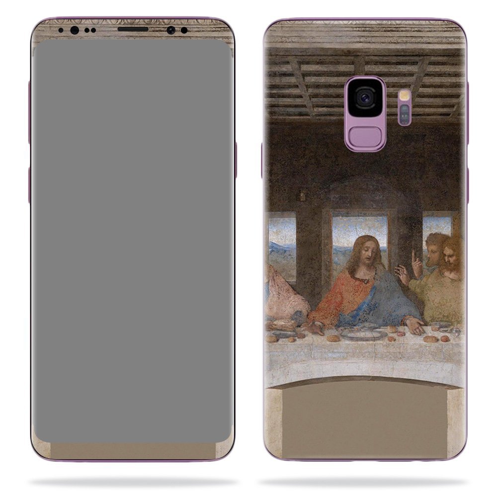 MightySkins Skin Compatible with Samsung S9 - Last Supper | Protective, Durable, and Unique Vinyl Decal wrap Cover | Easy to Apply, Remove, and Change Styles | Made in The USA