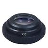 OMAX 2X Auxiliary Objective Lens for Stereo Microscope D50mm view 1