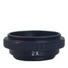 OMAX 2X Auxiliary Objective Lens for Stereo Microscope D50mm view 2