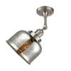 Innovations 201F-SN-G78-LED LED Semi-Flush Mount from Franklin Restoration Collection view 1