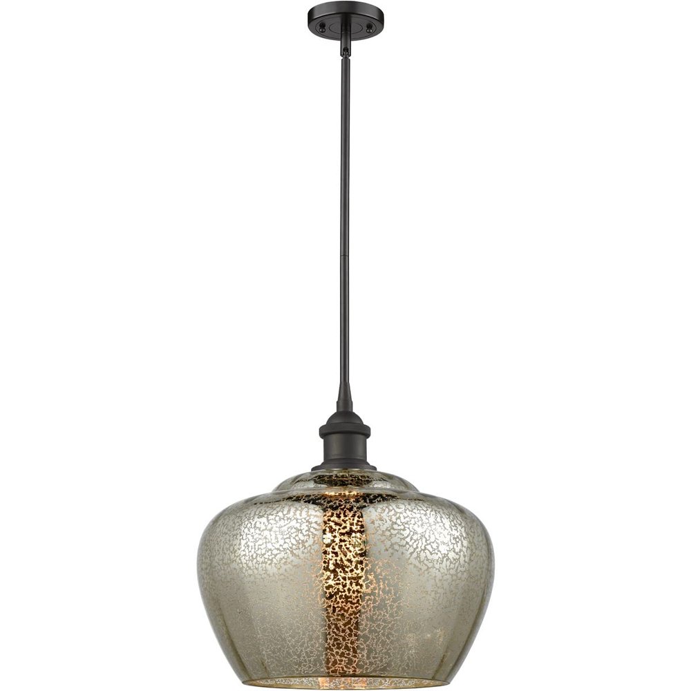 Innovations 516-1S-OB-G96-L-LED 1 Light Vintage Dimmable LED Pendant, Oil Rubbed Bronze