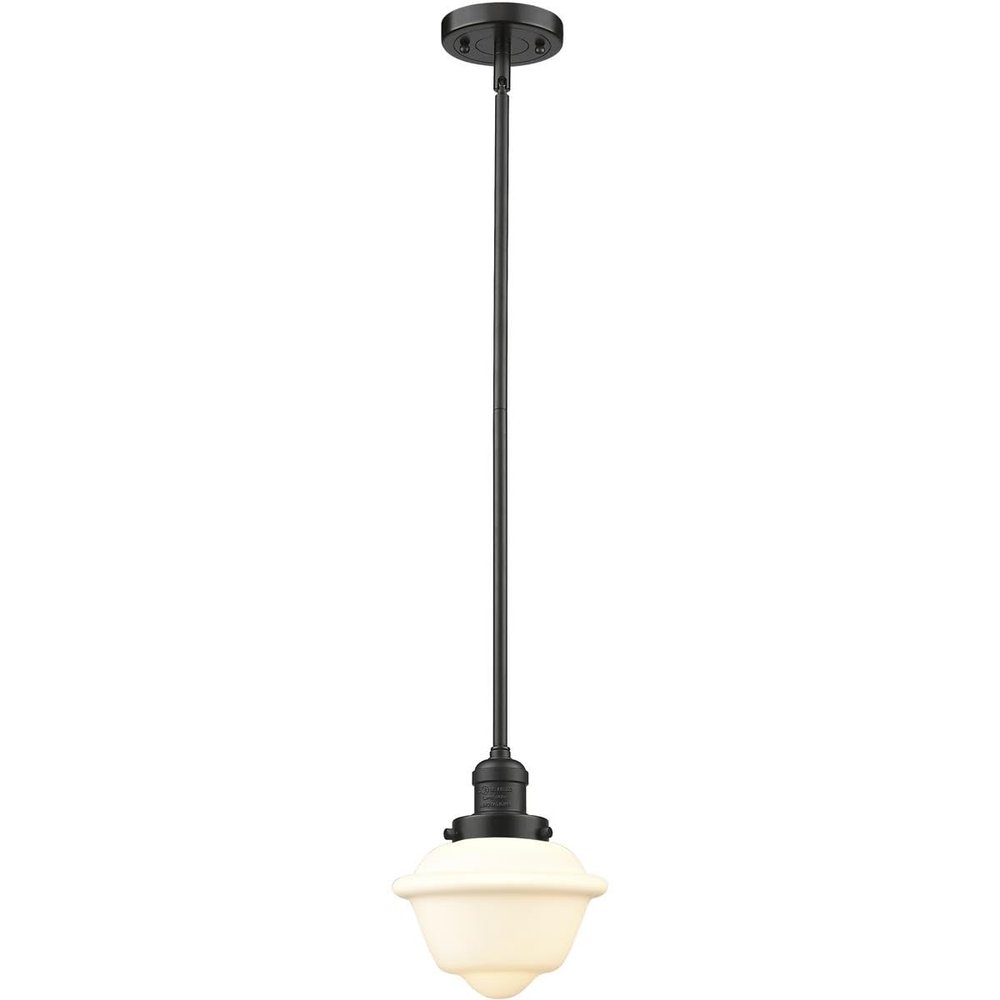 Innovations 201S-OB-G531-LED LED Mini Pendant from Franklin Restoration Collection
