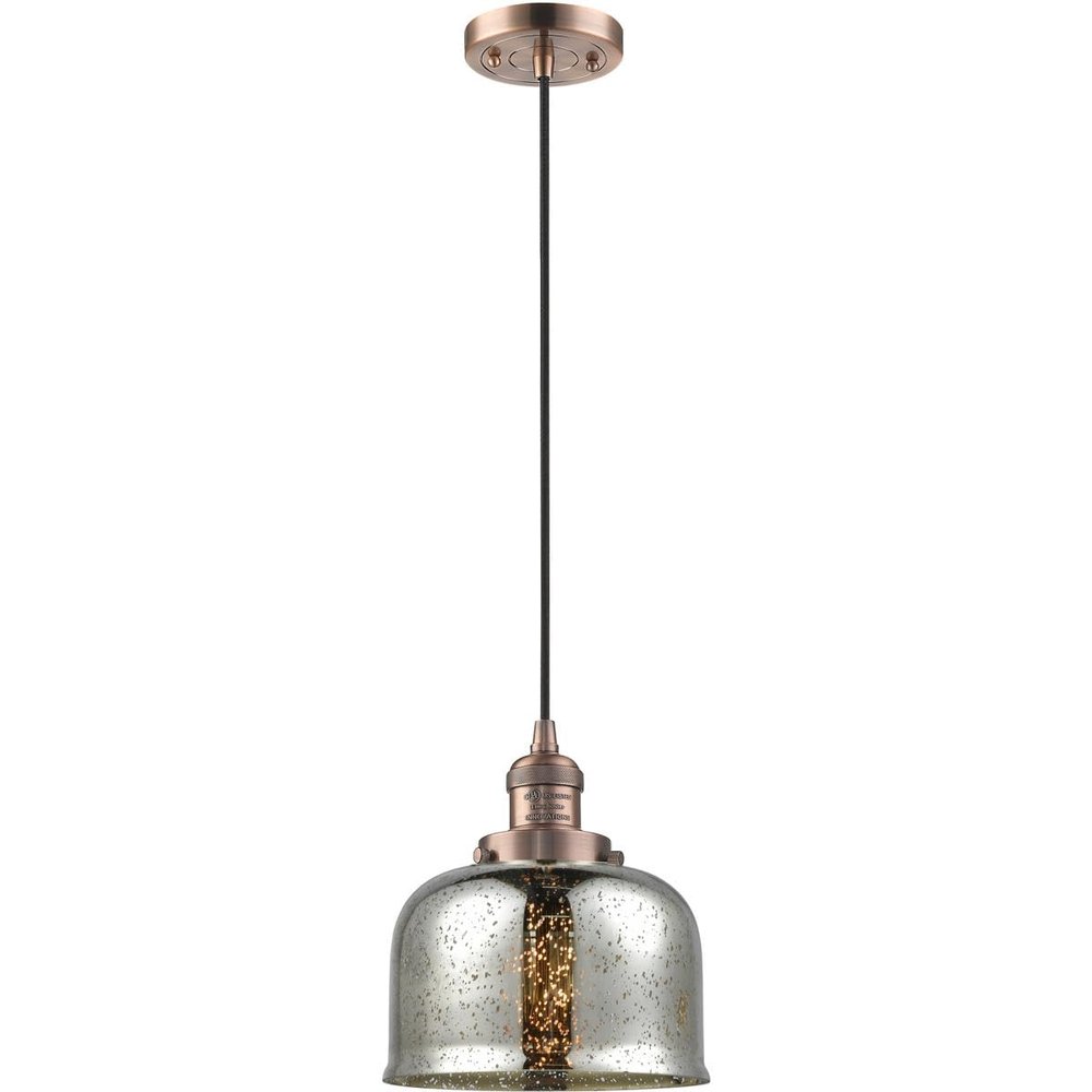 Innovations INNO201C-AC-G78-LED LED Mini Pendant, Copper Finish