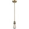 Innovations 201S-BB-G534-LED Transitional LED Mini Pendant from Franklin Restoration Collection in Brass Finish, view 2
