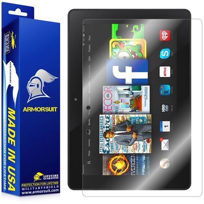 ArmorSuit MilitaryShield Screen Protector for Amazon Kindle Fire HDX 8.9" - [Max Coverage] Anti-Bubble HD Clear Film