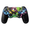 MightySkins Skin Compatible with Sony PS4 Controller - Spray Faces | Protective, Durable, and Unique Vinyl Decal wrap Cover | Easy to Apply, Remove, and Change Styles | Made in The USA view 1