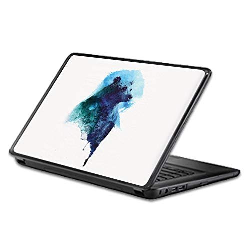MightySkins Skin Compatible with Universal 15" Screen - Spirit Bear | Protective, Durable, and Unique Vinyl Decal wrap Cover | Easy to Apply, Remove, and Change Styles | Made in The USA