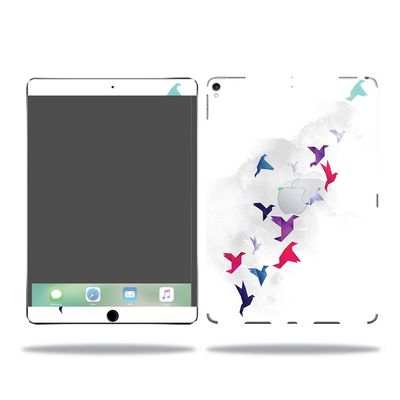MightySkins Skin Compatible with Apple iPad Pro - Paper Birds | Protective, Durable, and Unique Vinyl Decal wrap Cover | Easy to Apply, Remove, and Change Styles | Made in The USA