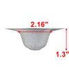 uxcell Stainless Steel Mesh Sink Strainer for Washroom Bathroom 4.4 Inch Dia view 2