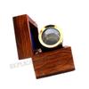 NAUTICAL VINTAGE MARITIME BRASS 6'' PIRATES SPYGLASS TELESCOPE WITH WOODEN BOX view 2