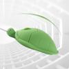 elec Space Cute Animal Turtle Shape USB Wired Corded Mouse Optical Mice for Notebook PC Laptop Computer 1200DPI 3 Buttons with 3.6 Feet Cord (Green) view 2