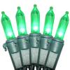 Holiday Essence 100 LED Green St Patrick's Day Christmas String Lights, 26.9 Ft Green Wire String Lights for Indoor and Outdoor Decorative Use Patio and Tree Dcor UL Certified view 1