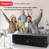 Pyle Wireless Bluetooth Home Audio Amplifier System-Upgraded 6 Channel 750 Watt Sound Power Stereo Receiver w/USB, Micro SD, Headphone,2 Microphone Input w/Echo, Talkover for PA - PTA62BT.5 view 2