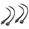Cable Matters 2-Pack PWM 4 Pin Fan Extension Cable - 12 Inches view 1