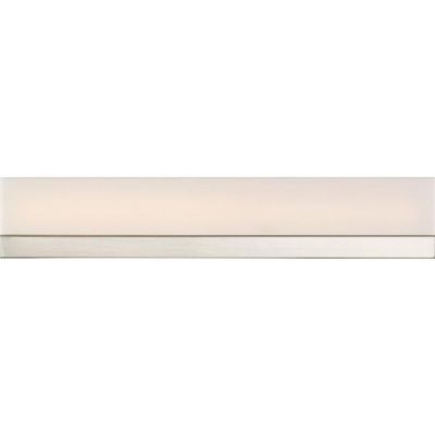 Nuvo Lighting 62/1328 Contemporary Modern LED Vanity Fixture from Jackson Collection in Pwt, Nckl, B/S, Slvr. Finish