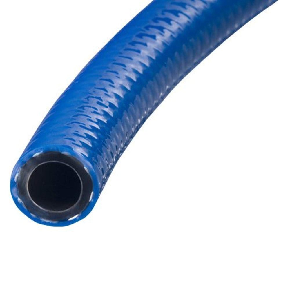Kuriyama Kuri Tec A4176 Series Conductive PVC Air Hose with Polyurethane Cover, 300 psi, 100' Length x 1/4" ID, Blue