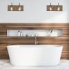 Nuvo 60/6428 Winchester 2-Light Vanity Fixture, Bronze & Aged-Wood Finish view 4