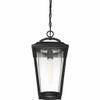 Nuvo 60/6514 Lakeview Lighting Fixture, 1Lt Hanging Lantern, Aged Bronze Finish with Clear Seed Glass view 4