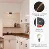 Design House Jelly Jar Flush Mount Light, Oil Rubbed Bronze view 3