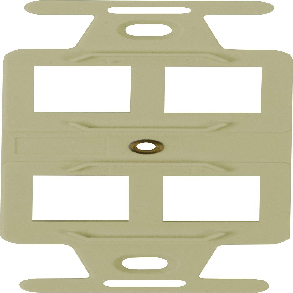 On-Q WP1064IV Straps-106 Receptacle, Ivory