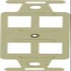 On-Q WP1064IV Straps-106 Receptacle, Ivory view 1
