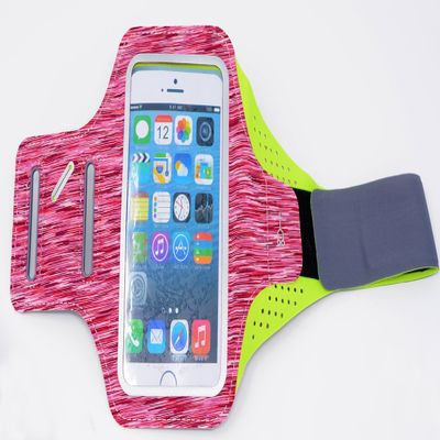 Athletic Armband for iPhone Plus Waterproof Sports Phone Armband Case 5.5"(SP-08) - Rose