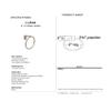 Alno A6840-PN Luna Towel Rings Transitional, Polished Nickel, 6" view 2