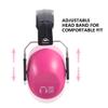 Pro For Sho 34dB NRR Hearing Protection Ear Muffs  Highest NRR Compact Design Ear Protection for Loud Events & Sensory Use (Pink) view 3