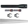 Mini Mag LED Flashlight with Lite Wand (White) view 1