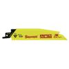 Starrett Bi-Metal King Cut Fire Rescue and Demolition Reciprocating Saw Blade - 6" Length, 1" Width, 0.63" Thickness, Tapered Blade, 10-14 TPI - 20-Pack - BTR61014-20 view 1