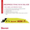 Starrett Bi-Metal King Cut Fire Rescue and Demolition Reciprocating Saw Blade - 6" Length, 1" Width, 0.63" Thickness, Tapered Blade, 10-14 TPI - 20-Pack - BTR61014-20 view 2