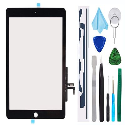 T Phael Black Digitizer Repair Kit for 2017 iPad 9.7(A1822, A1823) / iPad 5 iPad Air 1st Touch Screen Digitizer Replacement (Without Home Button) with Tools