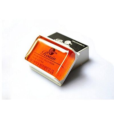 GOSONO Natural Light Amber Rosin Resin for Violin Cello Solo Bow Student Orchestra Amber