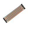 uxcell Female to Female 2P to 1P Jumper Wire 2mm to 2.54mm Pitch 20.5cm L view 1