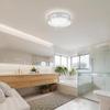 LED Ceiling Light,Auffel Minimalist Modern 11-Inch Surface Flush Mount Light Fixture Glass 4000K Daylight White Lamp 1980LM K9 Crystal Chandelier Lighting for Kitchen,Bathroom,Bedroom,Hallway view 4
