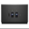 Dell WD15 Monitor Dock 4K with 130W Adapter, USB-C, (450-AFGM),Black view 2