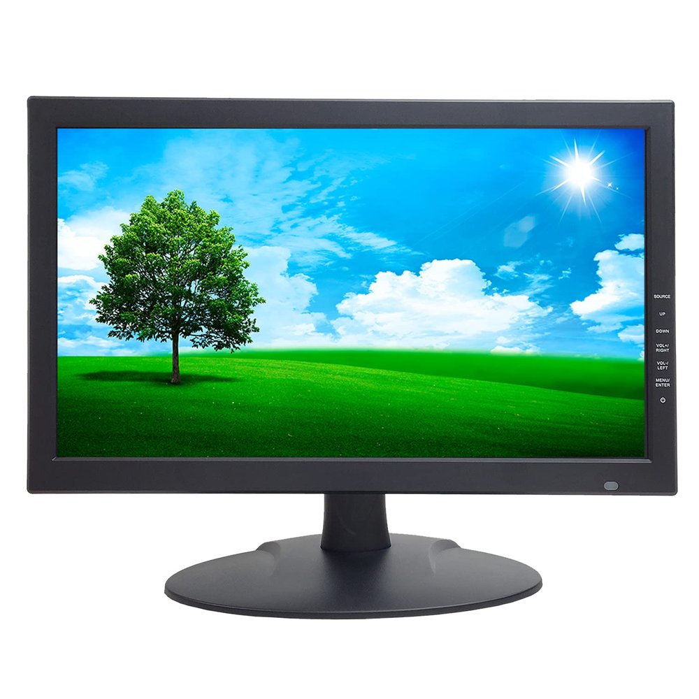 1st Pick Video Inc. 1stPV Precision 18.5" Scaled 4K Security LED Monitor Composite BNC in/Out