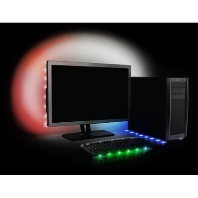 Antec Advance Accent USB Powered Bias Strip Lighting RGB Multi Color for Computer or TV