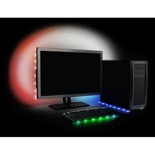 Antec Advance Accent USB Powered Bias Strip Lighting RGB Multi Color for Computer or TV