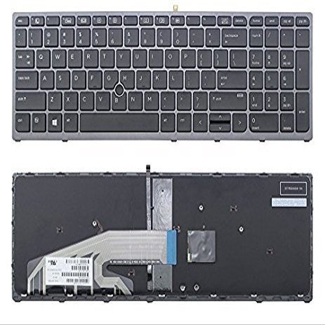 New Genuine Keyboard for HP ZBook 15, 17 G3 Backlit Keyboard PK131C32A00 848311-001
