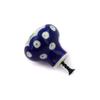 Polmedia Polish Pottery Drawer knob 1-1/2 inch - Bleeding Heart Peacock Pattern Handmade in Boleslawiec Poland by Ceramika Artystyczna + Certificate of Authenticity view 4