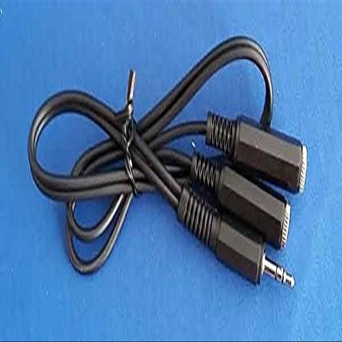 BHI ALD-Y01 3.5mm Stereo Plug to 2 x 3.5mm Mono Socket Lead