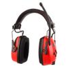 Honeywell Sync Digital AM/FM/MP3 Radio Earmuff (RWS-53012), Red view 1