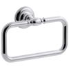 KOHLER K-72571-CP Artifacts Towel Ring, Polished Chrome view 1