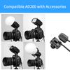 Godox EC200 Extension Flash Head 200W for Godox AD200/ AD200Pro Pocket Flash, 2M Extend Power Cable, Works with AD200/ AD200Pro Bare Bulbs Head and Speedlite Head view 3