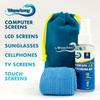 T-H Marine Wave Away Sonar & GPS Screen Cleaner Kit  Ammonia-Free LCD Screen Cleaner with Microfiber Cloth  Drip-Resistant, Streak-Free Solution for Electronics & Sunglasses  1.5oz view 2