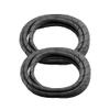 2 Pack BarberMate Premium 8' Cord Cover Prevents Cord Tangling - Black view 1