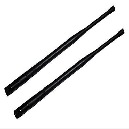 A Pair of 1/2 Wave Receiver Antennas for Shure UHF-R,ULX,SLX,QLX-D,ULX-D,BLX4R Receivers