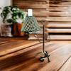 Unique Iron Heart Table Lamp 24.5" Height Green Lamp Shade Set Of 2 Renovator's Supply view 2
