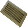 IMPERIAL MANUFACTURING RG3297 Imperial Louvered Design Floor Register, 4 in H X 8 in W, Steel/Brown view 2